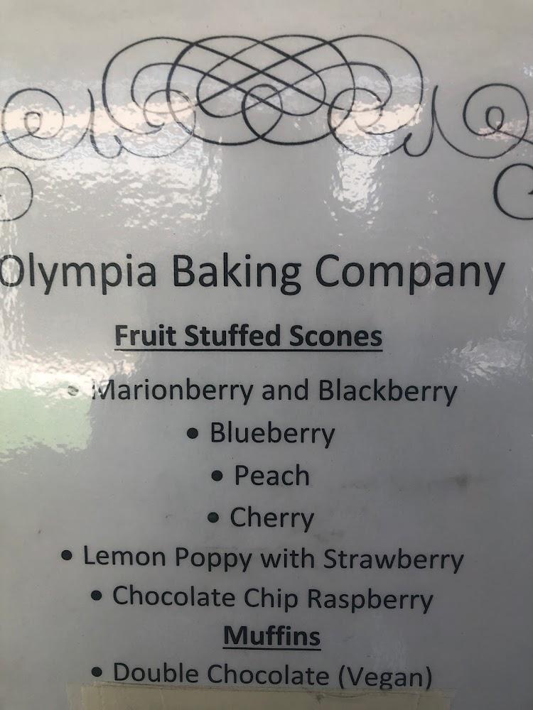 Olympia Baking Company Menu image 3
